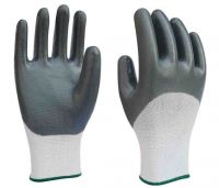 Nitrile coated gloves/DNT-10