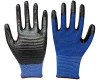 Nitrile coated glove/DNT-15