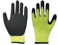 Latex coated winter gloves/DLT-14