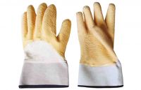 Latex safety cuff gloves/DLT-21