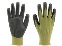 PU coated cut resistant gloves/DAC-04