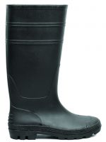 Black PVC gumboots/WGZ001-1