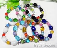 colorful beads bracelet bangle