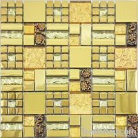 Glass mixed resin mosaic tiles CPD 004