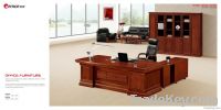 high quality and cheap price veneer desk&cabinet