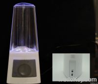 Water dancing speaker with LED Fountain