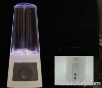 Water dancing speaker with LED Fountain