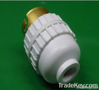 B22 200export plastic lamp holder with ring