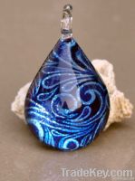 Hand made glass pendants