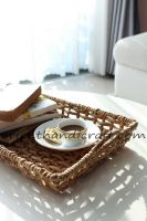 Vietnam twisted water hyacinth serving tray