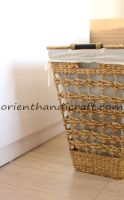 Vietnam water hyacinth laundry hamper