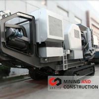 Zenith mobile track crusher