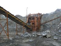 Crushing Rock Plant, rock crushing machine