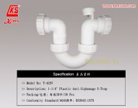 Kims 1-1/2" Plastic Anti-Siphonage U- Trap (BSI Standard)