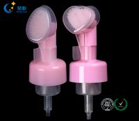 42mm Foam Pump With Brusher For Cosmetics Plastic Facial Cleaning