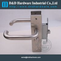 Fire rated/EN 1906 standard lever door handle with plate 