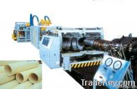 HDPE/PVC double wall corrugated pipe plastic machinery