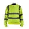 EN471 Hi vis long sleeve safety sweat shirt