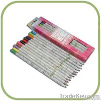 Recycled newspaper Colored pencils