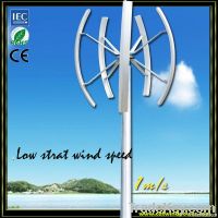 3kw vertical wind turbine generator, small VAWT for Home Use