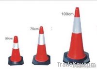 75cm Height, Red Plastic Traffic Cone