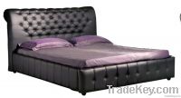 PU LEATHER BED