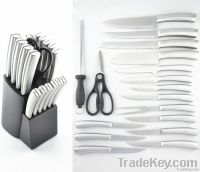 Stainless steel kitchen knife set