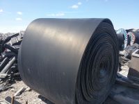 Used rubber conveyor belts