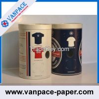 Paper Tubes for Clothes/ T-Shirts/ OEM Service/ White Paperboard Tubes