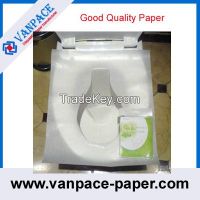 High Quality and Cheap Price Toilet Seat Cover Paper; Eco-Friendly Paper; No Hole and White