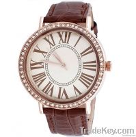 Metal case with jewelry women watches