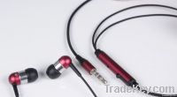 Metallic earphones for mp3/mp4/PC/mobile phone