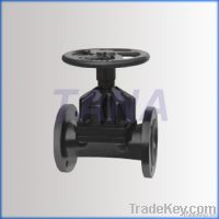 Straight through diaphragm Valve