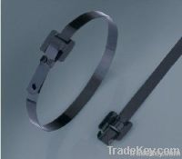Stainless Steel Epoxy Coated Cable Tie releasable type