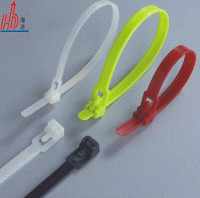 CE,ROHS Approved Movable Nylon Cable Ties,Releasable Cable Tie