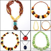 Unique amber necklaces