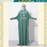 2013 nail beading modest max islamic abaya wholesale