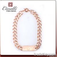 Fashion jewelry chain necklace