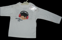 Children's Long Sleeve Round Neck Printed T-shirts