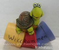 Garden/Ceramic Turtle Pot