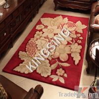 red wilton capet/wilton woven carpet