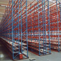 Very narrow aisle racking