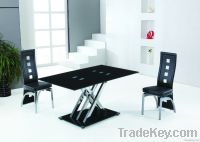 modern dining room table and chair set