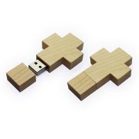 Wooden usb flash drive