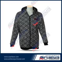 Sublimation 100%polyester hoodie wear