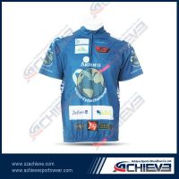 Customized coolmax/mesh cycling jersey with high quality