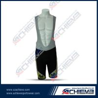 Professional sublimation cycling bib short for player