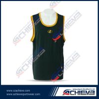 Sublimation printing 100%polyester basketball wear