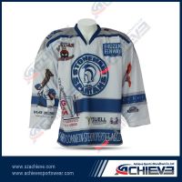 Dry sublimation customized ice hockey unifrom for team/club