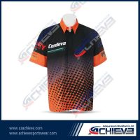 OEM custom racing shirts with full sublimation